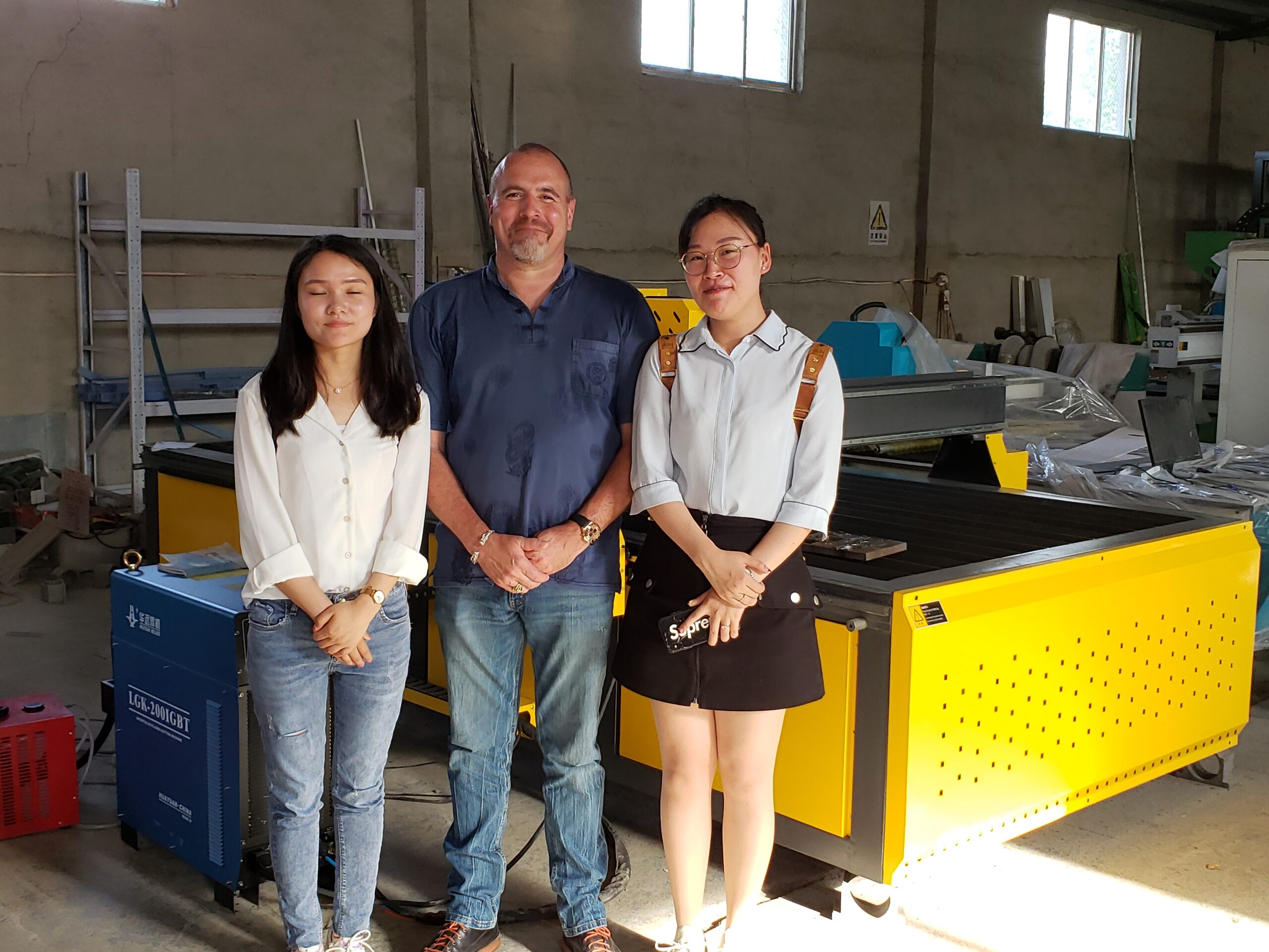 Factory visit in China