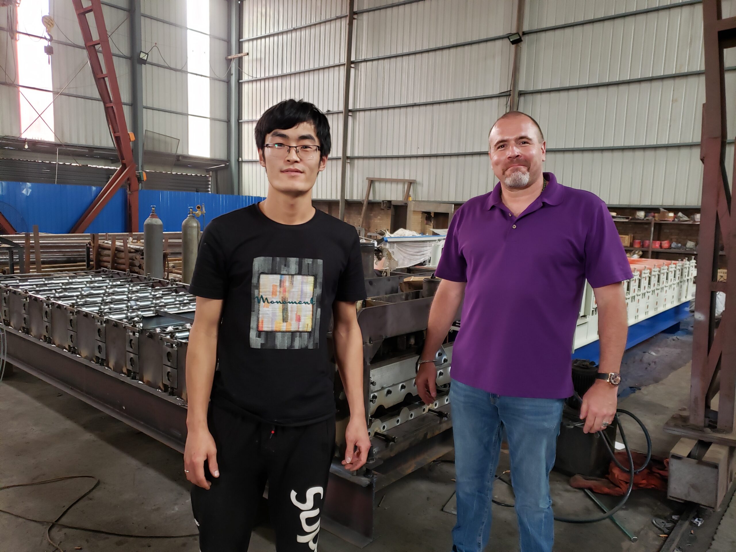 Factory visit in China
