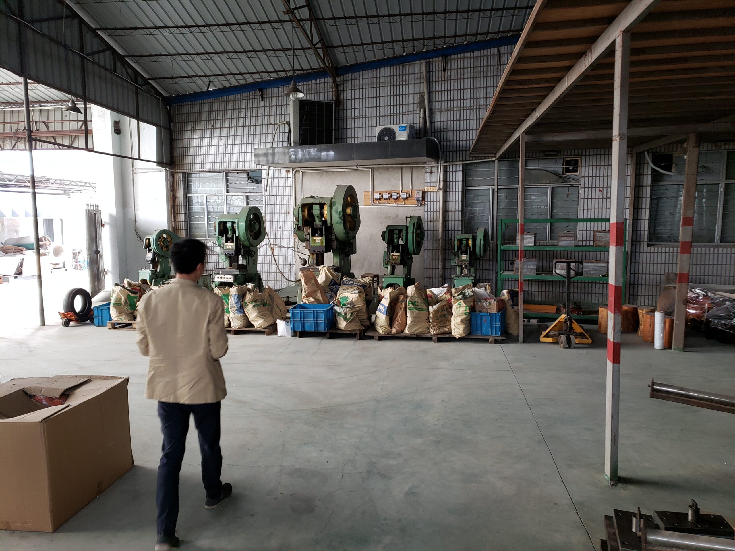 Factory visit in China