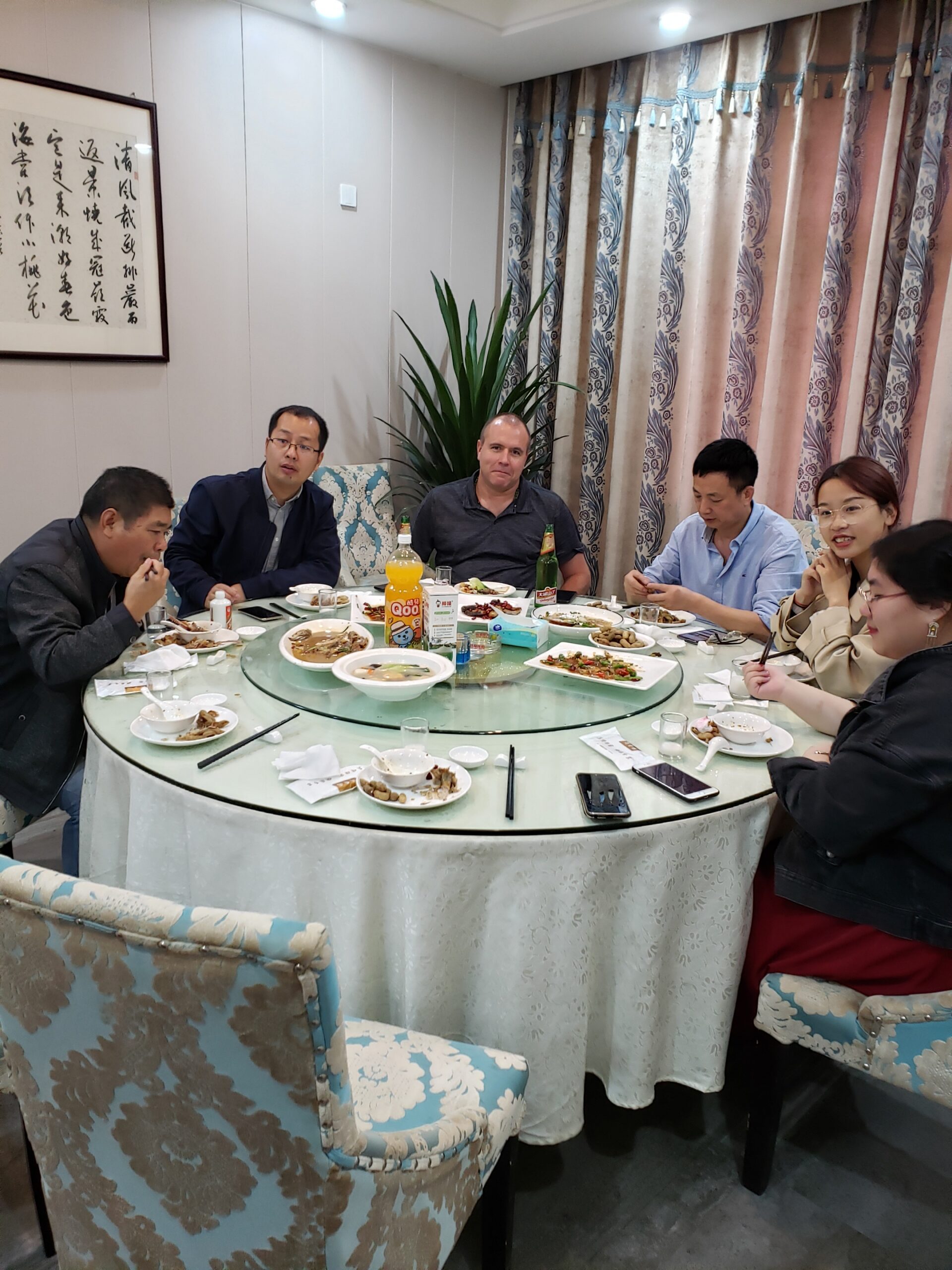 Factory visit in China