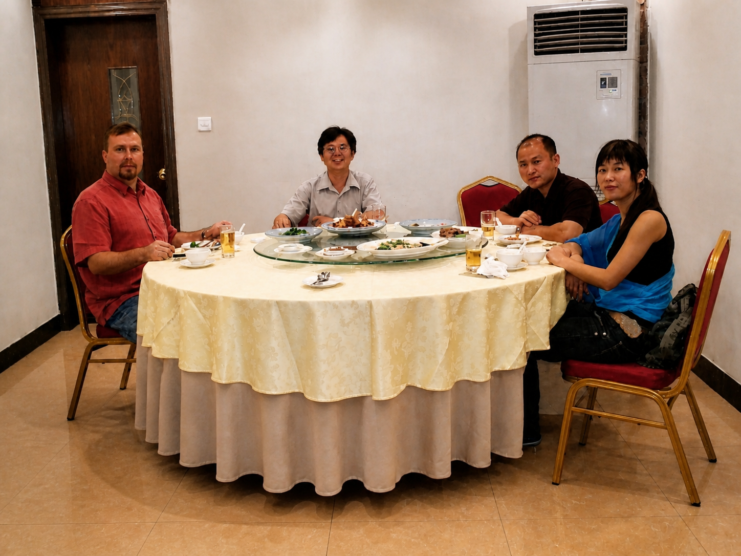 Factory visit in China